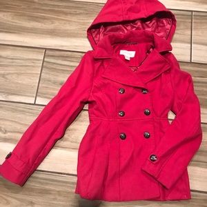 Abrigos de niña size7/8 y botas size 1 , 4